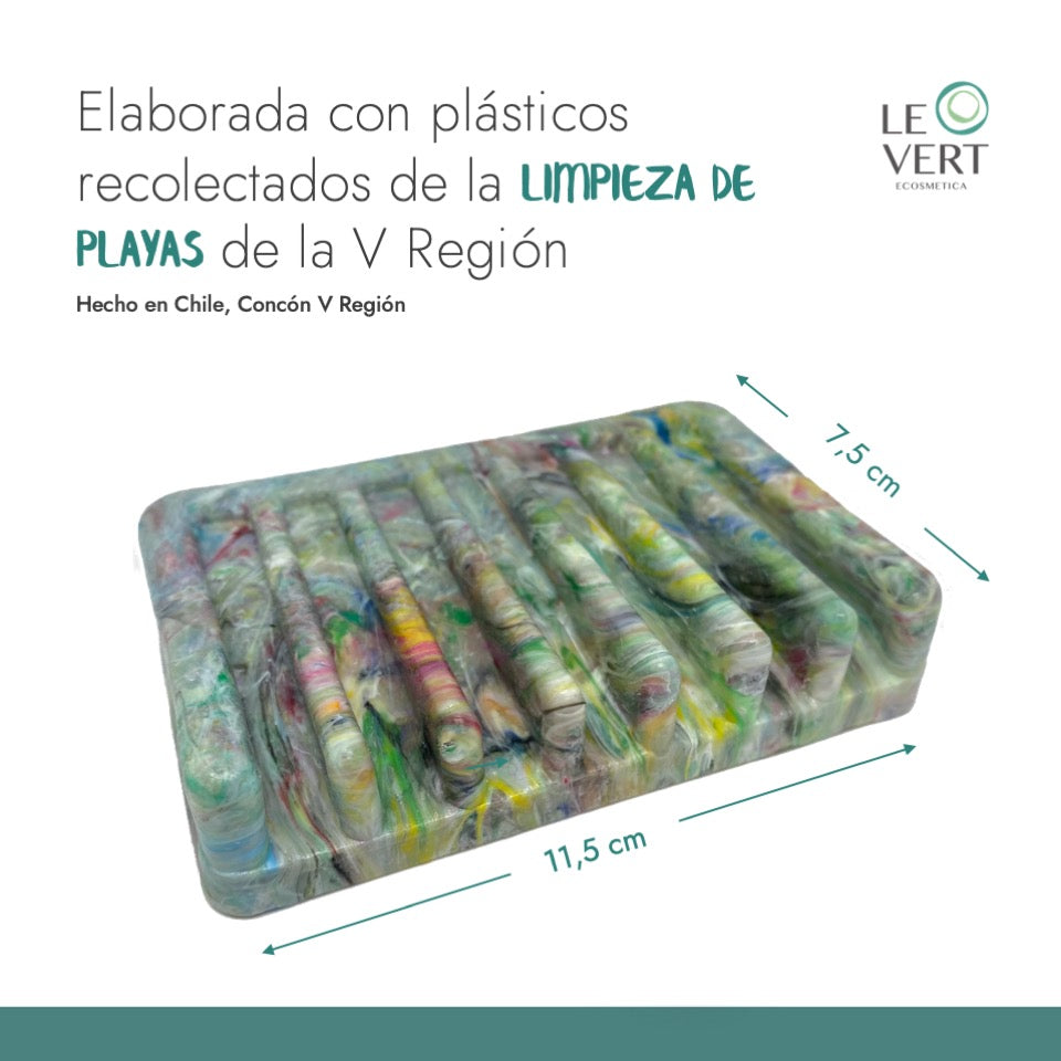 Jabonera de Plástico Reciclado