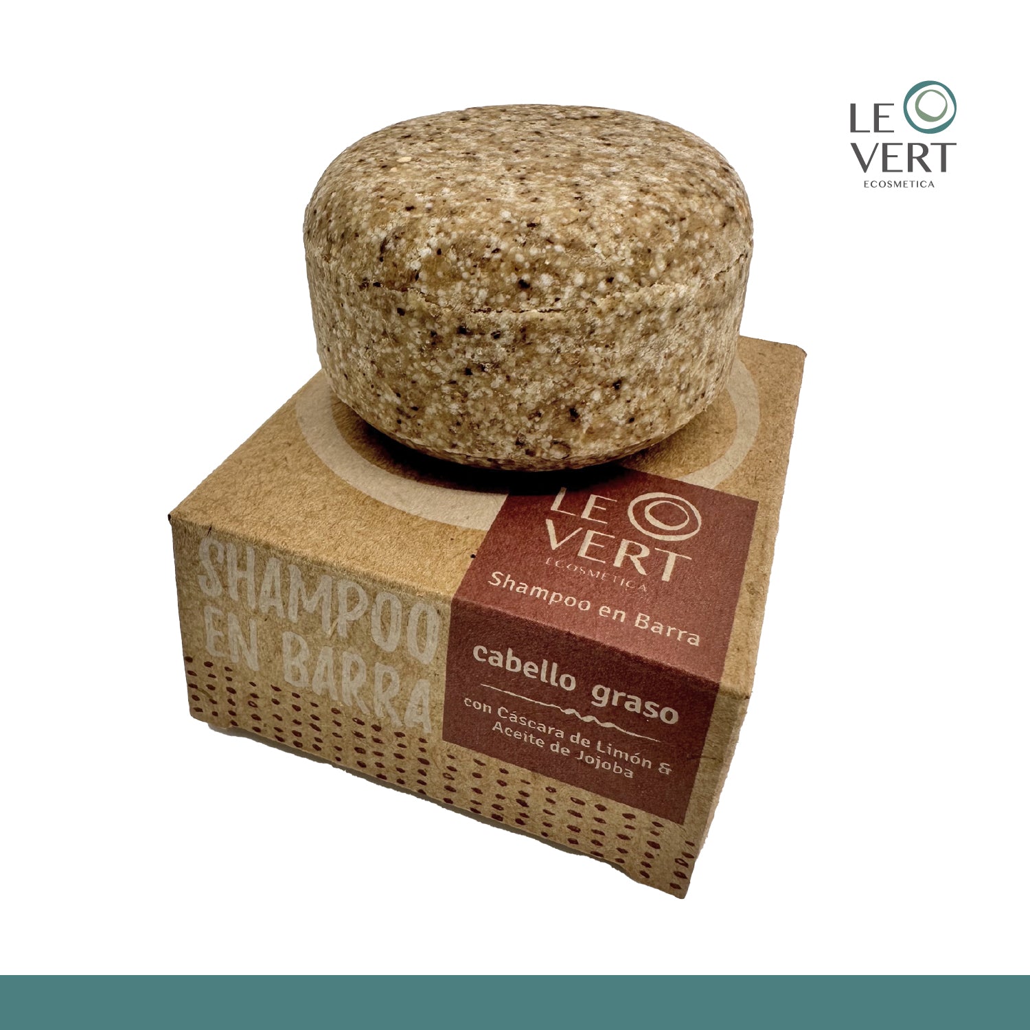 Shampoo en Barra Cabello Graso Levert.cl