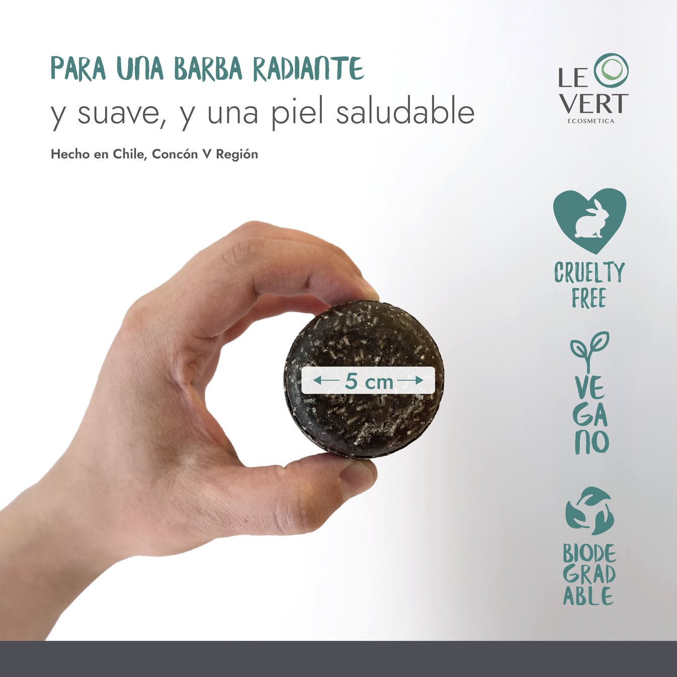 Shampoo en Barra Barba Levert.cl